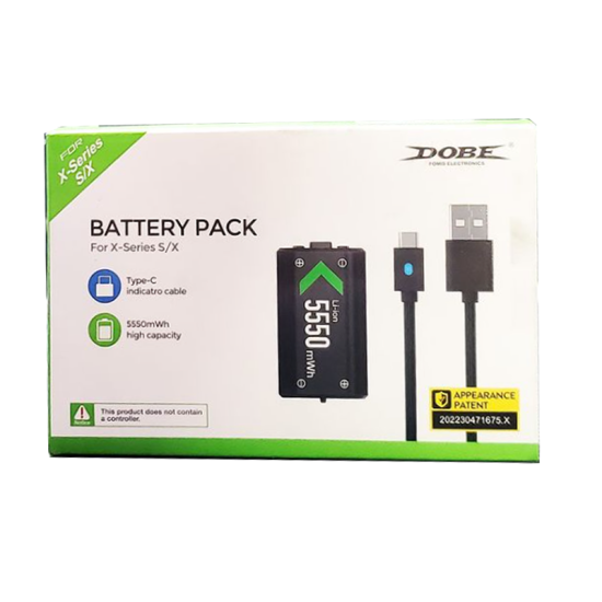 DOBE Controller Battery Pack 5550mAh Rechargeable Battery Packt USB C Charging Cable for Xbox One for Xbox Series